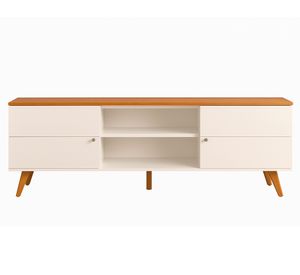 Rack TV Aracaju beige/nogal 75"
