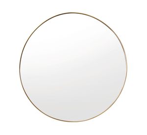 Espejo circular D80 marco metálico 80x80x3.5 cm