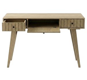 Escritorio 2 cajones Akina roble/miel 120x75x45 cm