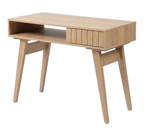 Escritorio 1 cajón Nick roble/miel 120x75x45 cm