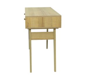 Escritorio 2 cajones Montes roble/miel 100x75x45 cm