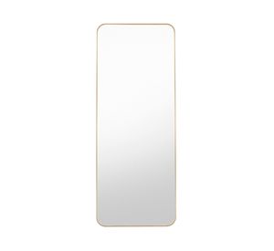 Espejo rectangular Sussy marco metálico 120x45x3.8 cm