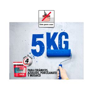 Impermeabilizante Aqua protect 5 kg celeste