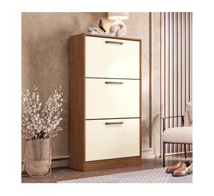 Zapateros 3 puertas Plus arena 126.5x67.525 cm