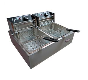 Freidora ProChef Eléctrica 2 Depósitos 5,5 Lt. c/u