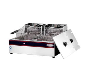 Freidora ProChef Eléctrica 2 Depósitos 5,5 Lt. c/u