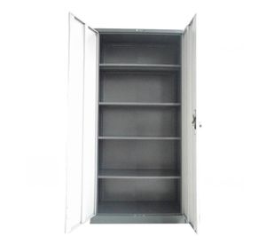 Armario Acero 90x40x185 cm. 2 Cuerpos 2 Puertas Band Horiz.