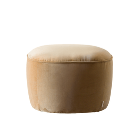 Pouf Lazario Velvet Pardo