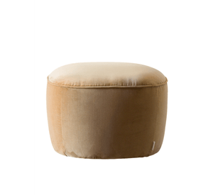 Pouf Lazario Velvet Pardo