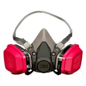 Respirador media cara gris