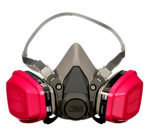 Respirador media cara gris