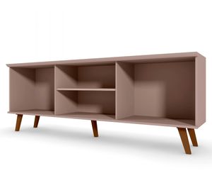 Rack TV 75" Aracaju gris/nogal