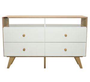 Cómoda Rumania roble/miel 77x120x39.5 cm