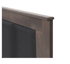 Respaldo Rachel 1.5 plazas gris oscuro