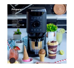 Máquina helado EWMH01 + 3 bowls