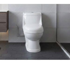 WC One Piece a muro 30 cm WC2003M blanco