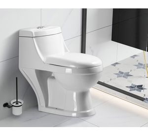 WC One Piece a muro 30 cm WC2003M blanco