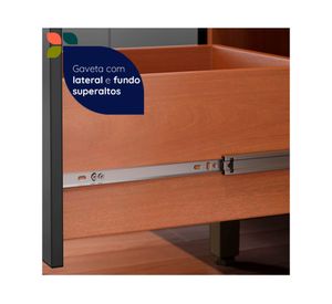 Mueble base lavaplatos Castaña canela/ceniza 120 cm 3 puertas