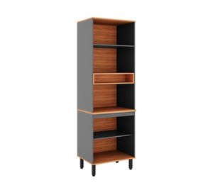 Mueble cocina Castaña canela/ceniza 70 cm 3 puertas