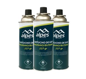 Cartucho gas propano/butano 227g  3 un.