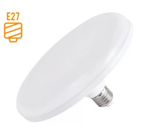 Panel LED UFO18WFR E27 1L fría blanco