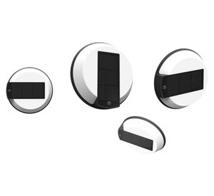 Aplique LED solar APREDSIR 1L neutra negro