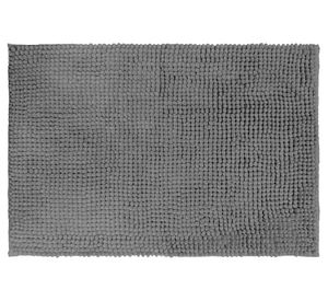 Piso baño Shaggy MF grafito 40x60 cm