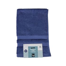 Piso baño Toalla azul piedra 40x60 cm
