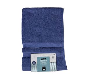 Piso baño Toalla azul piedra 40x60 cm