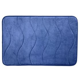 Piso baño Memory liso azul 40x60 cm