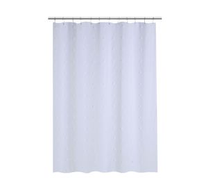 Cortina baño blanco MF 180x180 cm