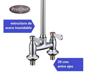 Llave Pre Lavado Pre Wash Acero Inox. Alta Presión
