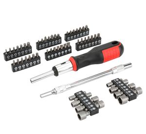 Set atornillador + puntas 58 piezas