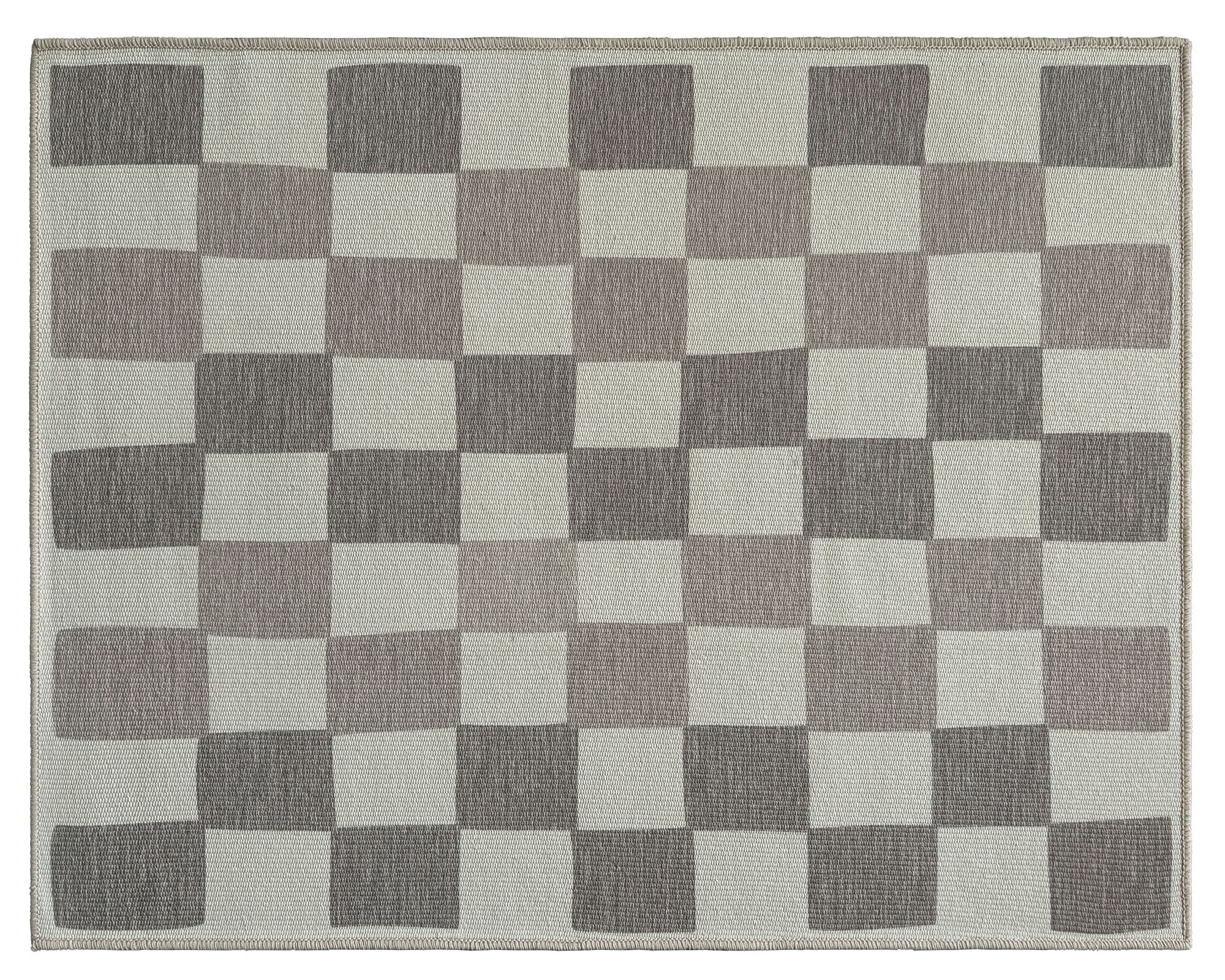 M+Design Alfombra 60x90 cm Cuadros neutros