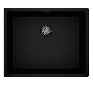 Mueble base lavaplatos empotrado/sobreponer/bajo encimera Topline RS15 50.40 FBK Black