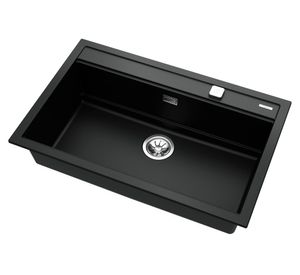 Mueble base lavaplatos empotrado Nova 80 WS TG Black