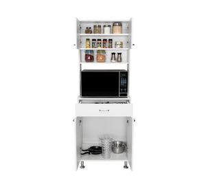 Mueble microondas Kitchen 60 Della blanco