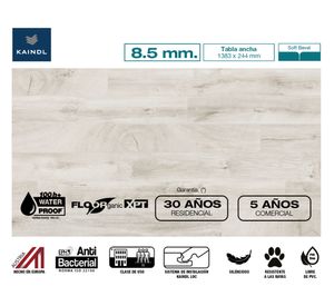 Piso flotante Floorganic XPT Arezzo 24.4x138.3 cm 2.36 m2