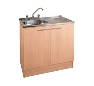 Mueble base lavaplatos 100 derecho beige 98 cm