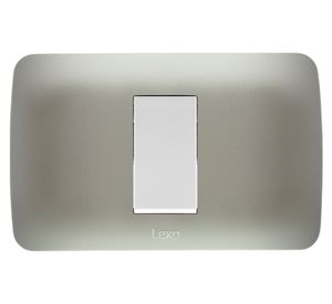 Interruptor KER-924 10A plata