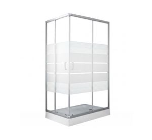 Shower Rectangular Style blanco 198x120x80 cm + receptáculo