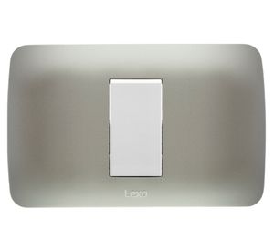 Interruptor KER-912 10A plata