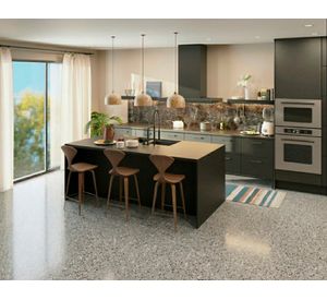 Gres porcelanato piso muro Terrazo Metropolitano gris 60x60 cm 1.44 m2
