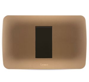 Interruptor simple KER-924 10A titanio