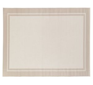 Alfombra Gravity 39444659 polipropileno crema 80x152 cm