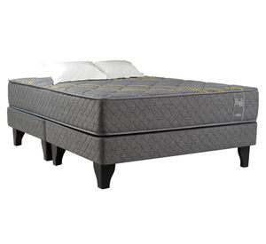 Cama europea Bali 2 plazas base dividida + pack almohada Imperial