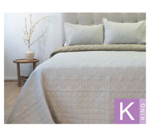 Quilt hotpress Viena King beige