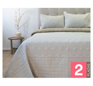 Quilt hotpress Viena 2 plazas beige