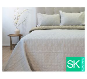 Quilt hotpress Viena Súper King beige