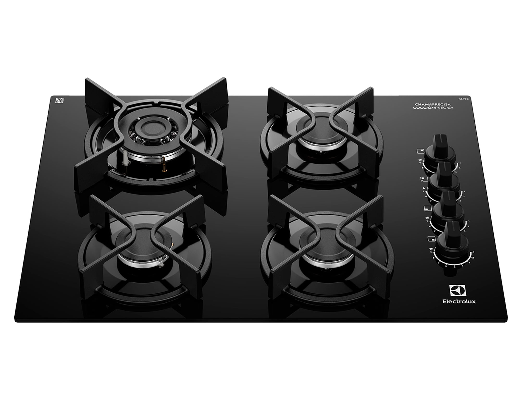 Electrolux Encimera a gas KE4GC 4 quemadores